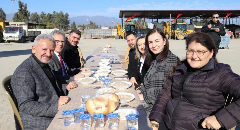 Nazilli Fen işlerinden keşkek hayrı