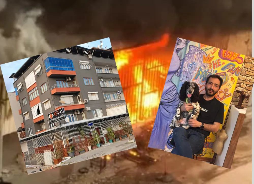 Yanan klinik en kısa zamanda eski haline getirilerek hizmete başladı