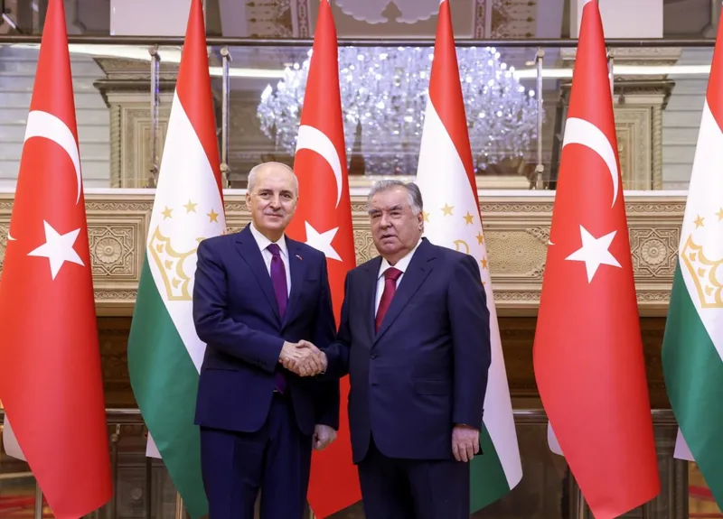 Tacikistan Cumhurbaşkanı Rahman, TBMM Başkanı Kurtulmuş