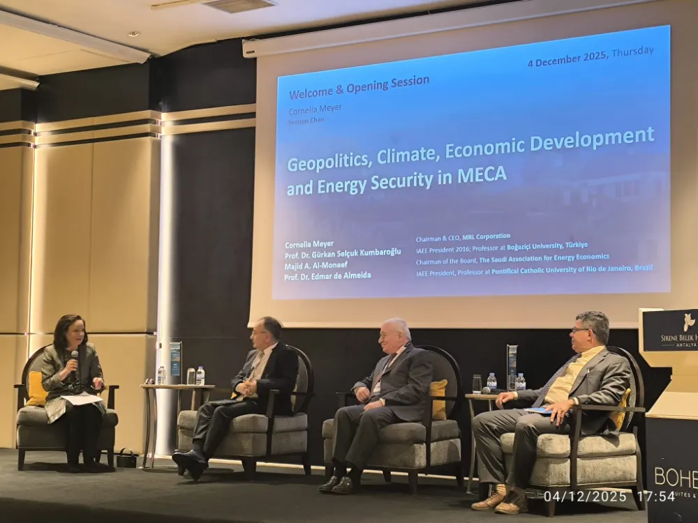 Enerji Dünyasının Kalbi Antalya’da Attı: IAEE MECA 2025 Başladı