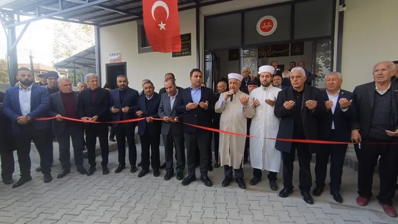 Gölbaşı’nda Abdurrahman Esen Örenli Camii açıldı 