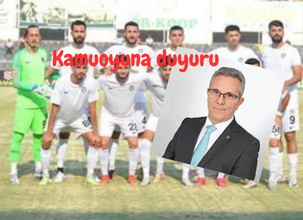 Nazillispor ile ilgili Belediye başkanından açıklama geldi