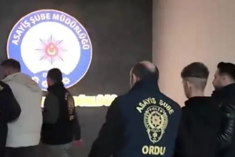 Ordu merkezli dolandırıcılık operasyonu: 13 şüpheli yakalandı