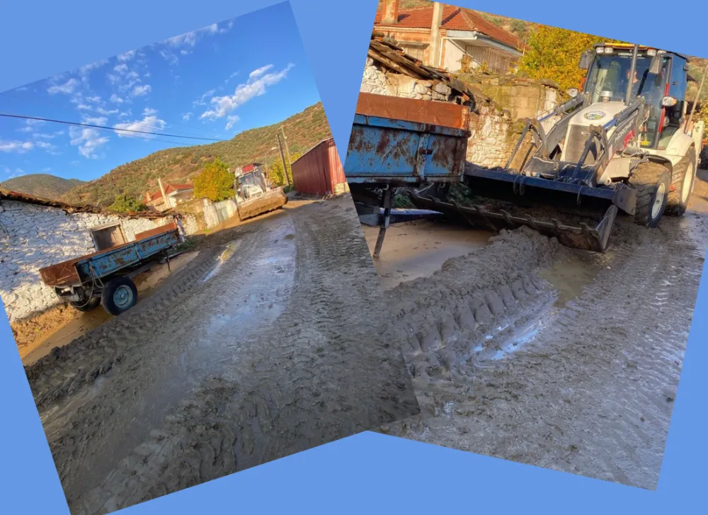 Bozdoğan Belediyesinden yağmur sonrası ilk müdahale gecikmedi