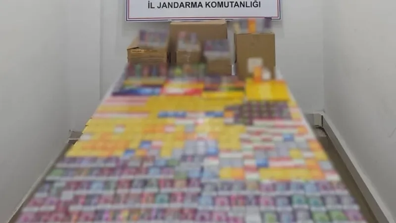 Kepez’de kaçak sigara operasyonu