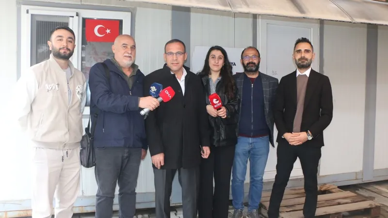 İHD Adıyaman Şubesi yönetiminden Perre Haber Ajansı’na ziyaret 