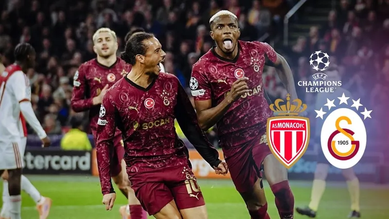 Galatasaray, Fransa’da kritik 3 puan için Monaco’ya konuk oluyor