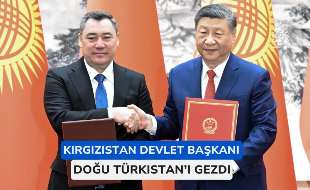 Kırgızistan Devlet Başkanı Doğu Türkistan’ı Gezdi