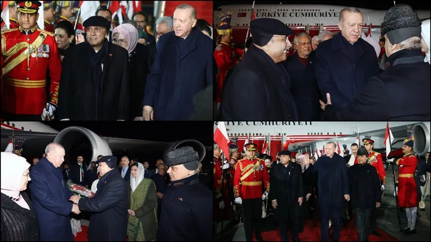 Cumhurbaşkanı Erdoğan, Pakistan’da