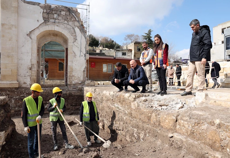 Adıyaman Ulu Camii yeniden ayağa kalkıyor 
