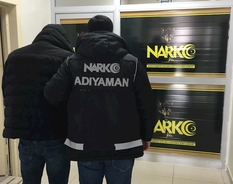 Kahta’da 13 yıl hapis cezası ile aranan şüpheli yakalandı 