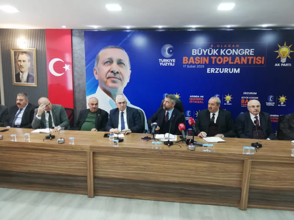 AK PARTİ 8. BÜYÜK OLAĞAN KONGRESİ ORTAK BASIN AÇIKLAMASI