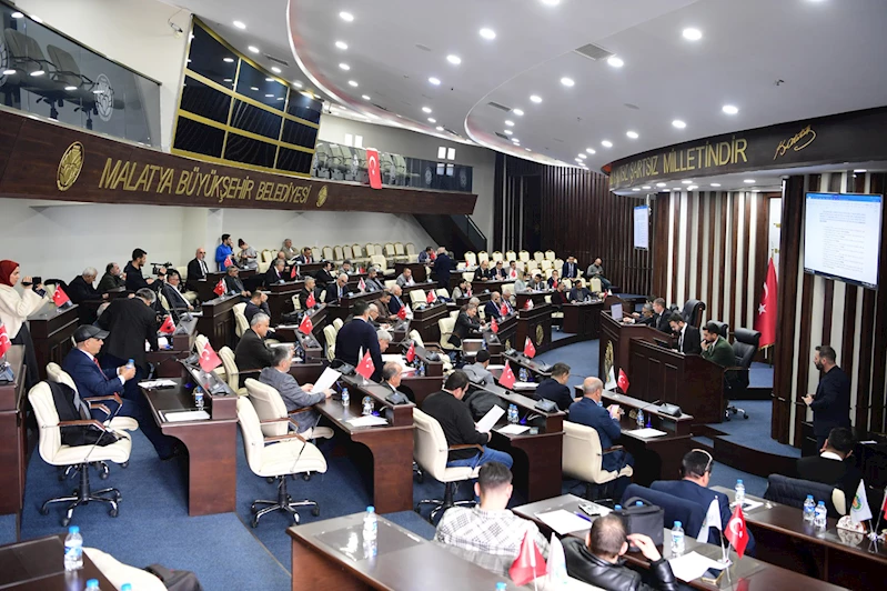 Malatya Büyükşehir Meclisi şubat ayı toplantıları sona erdi