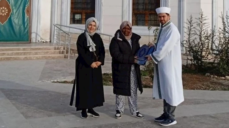 Kenyalı Mary, Samsat’ta Müslüman oldu: İsmini 