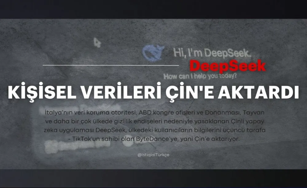 Deepseek Kişisel Bilgileri Çin