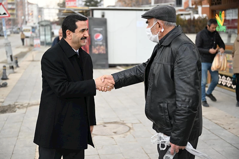 Başkan Taşkın: Gönüllere giden yolları inşa ediyoruz