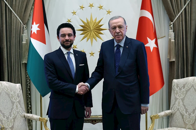 Cumhurbaşkanı Erdoğan, Ürdün Veliaht Prensi Hüseyin Bin Abdullah