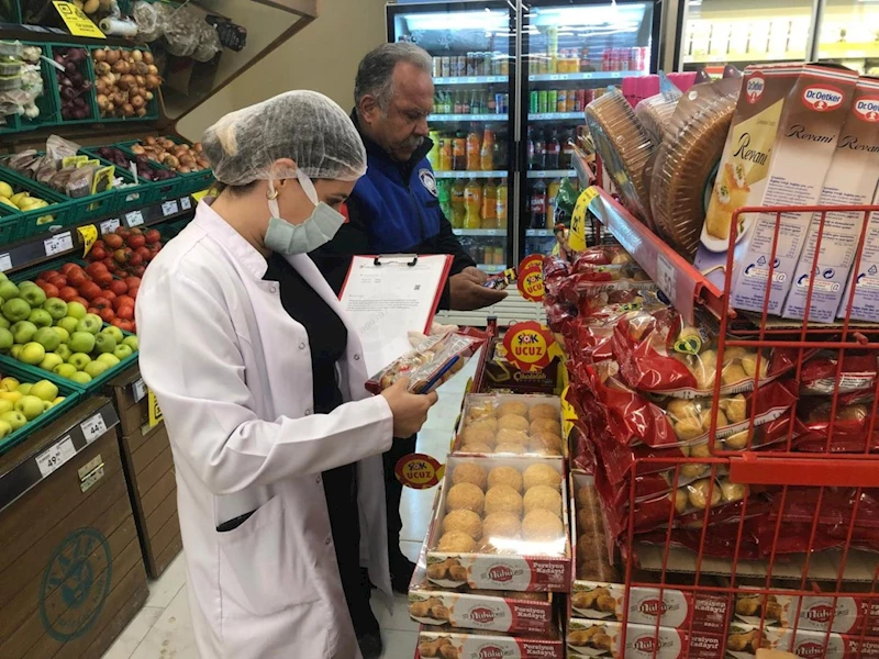 Gölbaşı’nda marketler denetlendi 