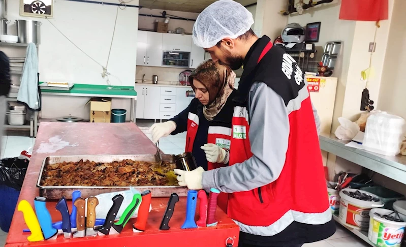 Adıyaman’da süt ürünleri ve yemek işletmeleri denetlendi 