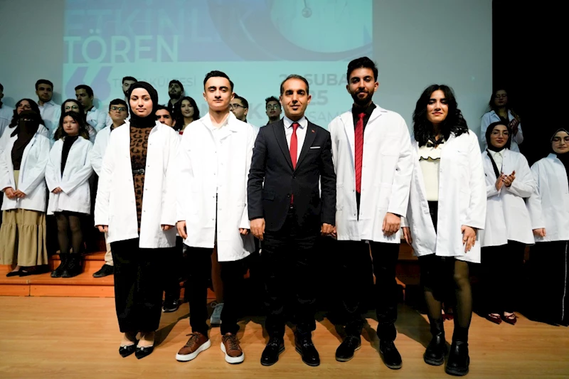 Adıyaman Üniversitesi Tıp Fakültesinde Beyaz Önlük heyecanı 
