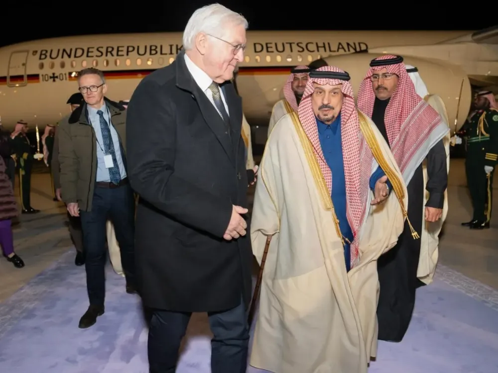 Almanya Cumhurbaşkanı Suudi Arabistan