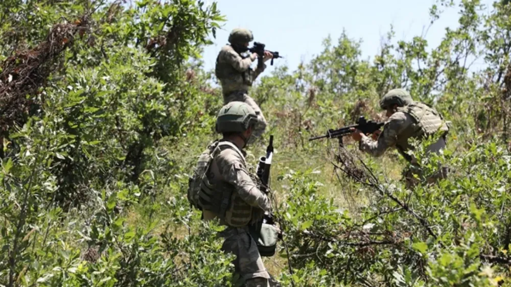 Barış Pınarı bölgesine operasyon: 2 PKK/YPG