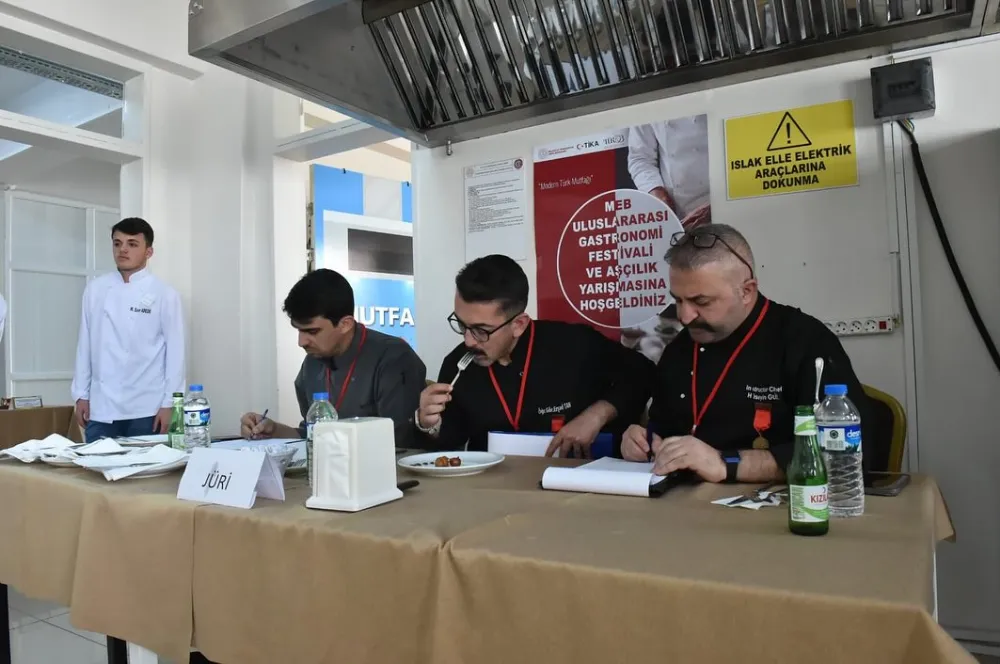 MEB Uluslararası Gastronomi Festivali ve Aşçılık Yarışması Bölge Finali yapıldı…