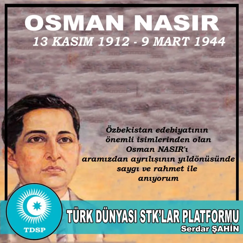 Özbek şair Osman Nasır,