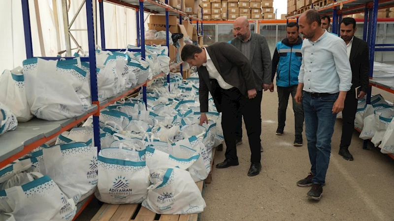 Adıyaman Belediyesi Ramazan Ayında ihtiyaç sahiplerine destek olmaya devam ediyor  - Videolu Haber