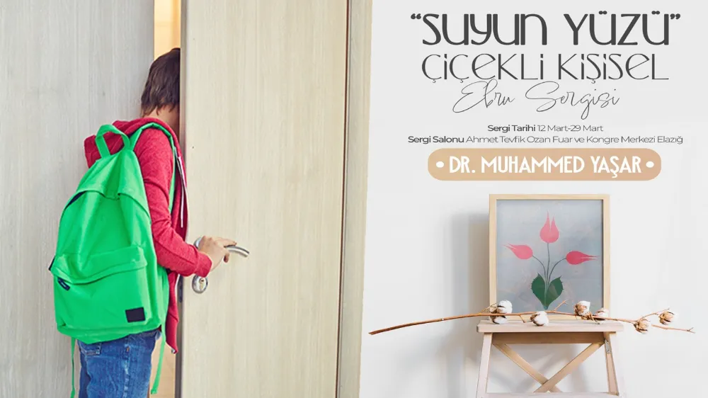 “Suyun Yüzü” İsimli Çiçek Ebrusu Sergisi Sanatseverlerle Buluştu