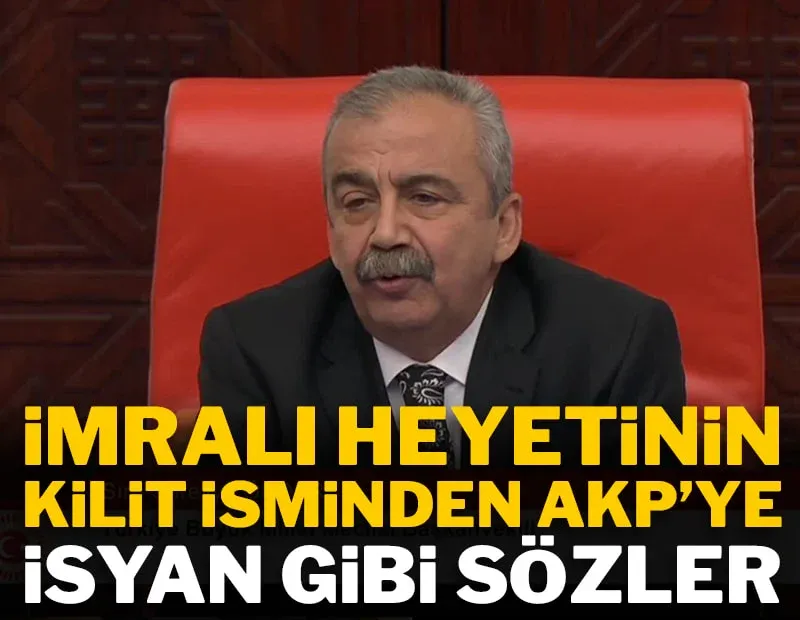 İmralı heyetinin kilit ismi Sırrı Süreyya Önder