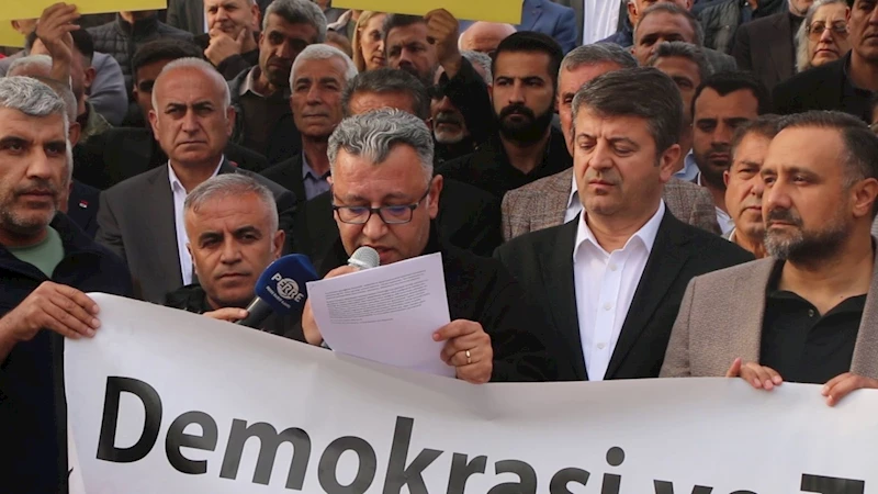 Adıyaman’da İmamoğlu’nun gözaltına alınması protesto edildi  - Videolu Haber