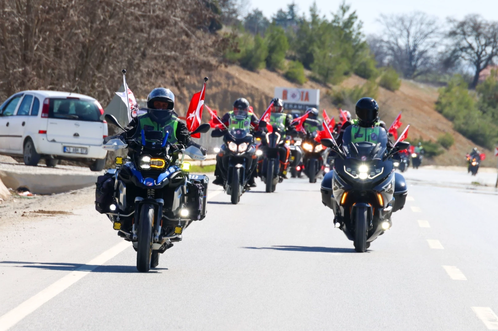 Ecdat toprağı ve Türk bayrağı Çanakkale