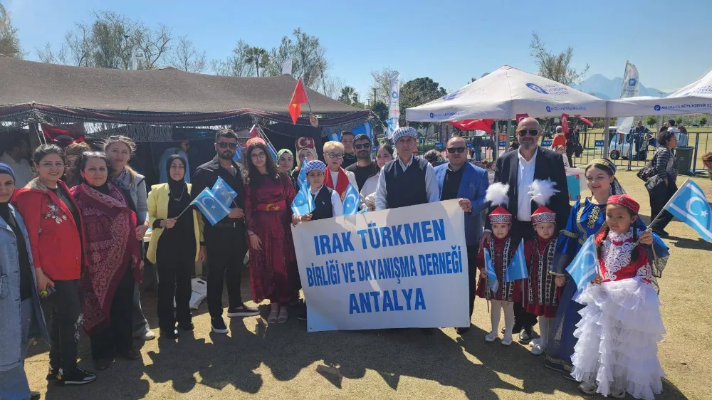 Irak Türkleri, Antalya’da Nevruz Bayramı’nı Türk Dünyası ile kutladı