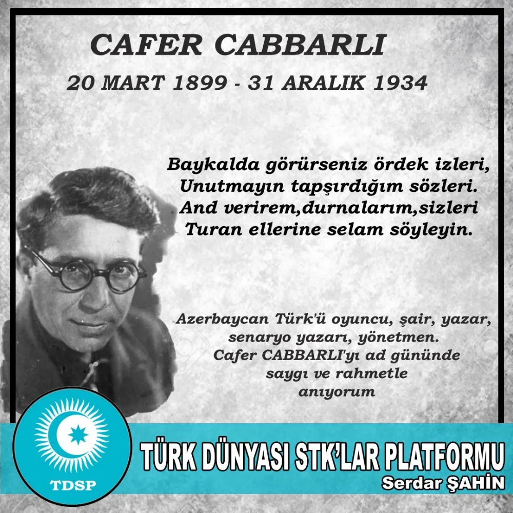 Cafer Cabbarlı Kimdir?