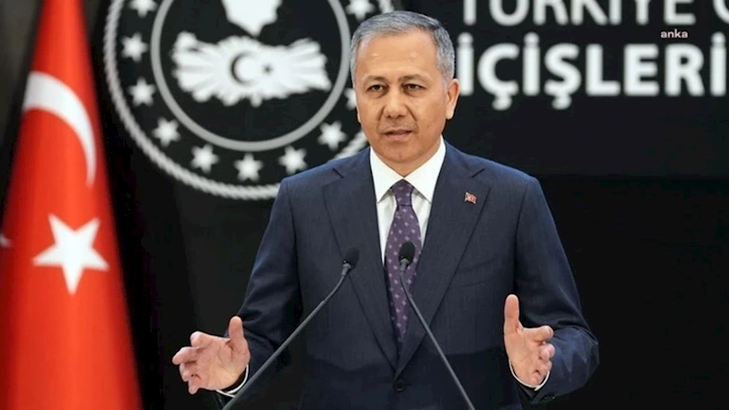 İçişleri Bakanı Yerlikaya: Gösterilerde 1.418 şüpheli gözaltına alındı 