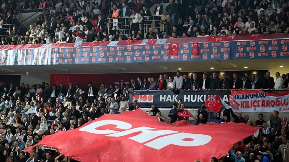 CHP kurultayına 