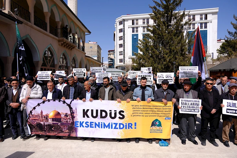 Van’da Dünya Kudüs Günü açıklaması: Bir an bile gaflette kalma lüksümüz kalmamıştır!