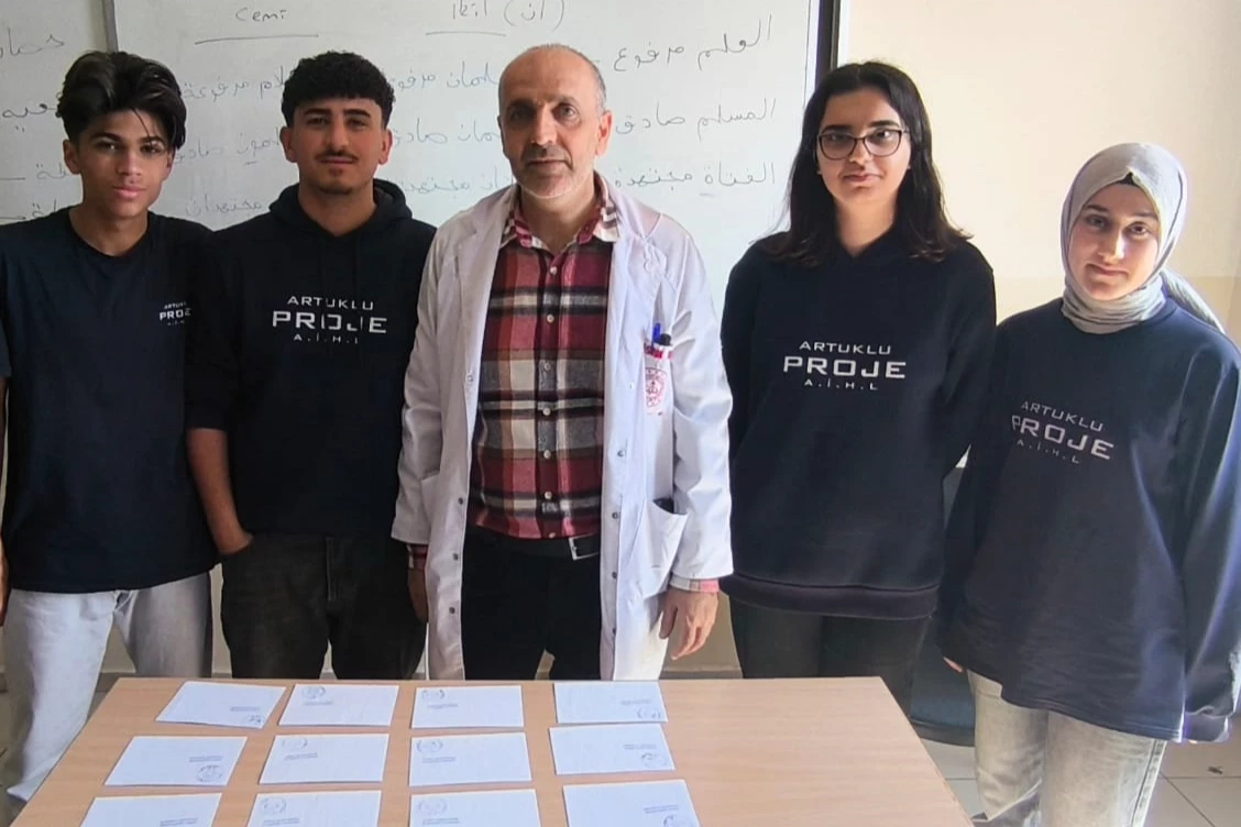 Mardinli öğrencilerden Gazze