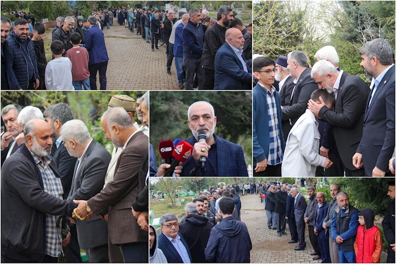 Diyarbakır her yıl olduğu gibi bu bayramda da şehidlerini unutmadı