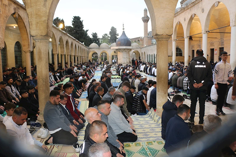 Şanlıurfa’da bayram namazı eda edildi