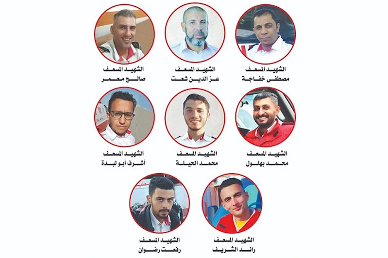 Gazze’de kendilerinden haber alınamayan sağlık görevlileri infaz edilmiş halde bulundu