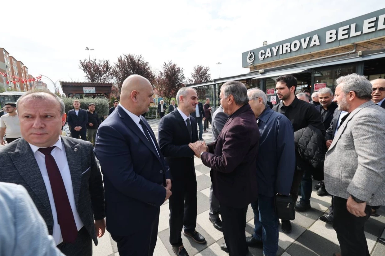 Çayırovalılar bayramlaştı