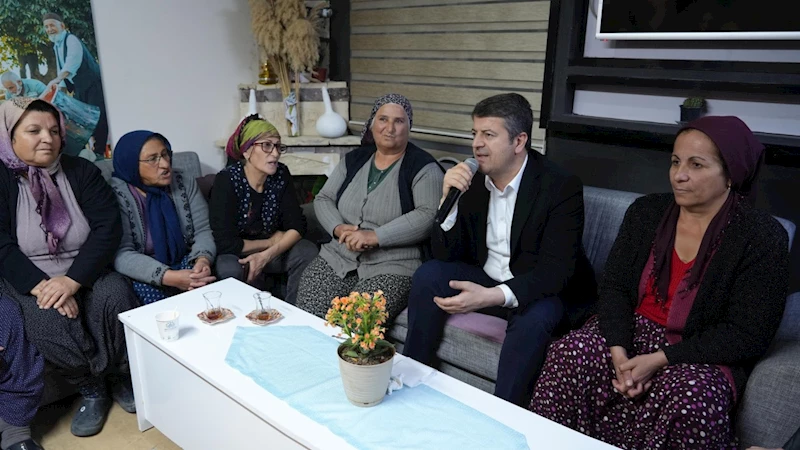 Başkan Tutdere, K11 Konteyner Kent’te kadınların misafiri oldu  - Videolu Haber