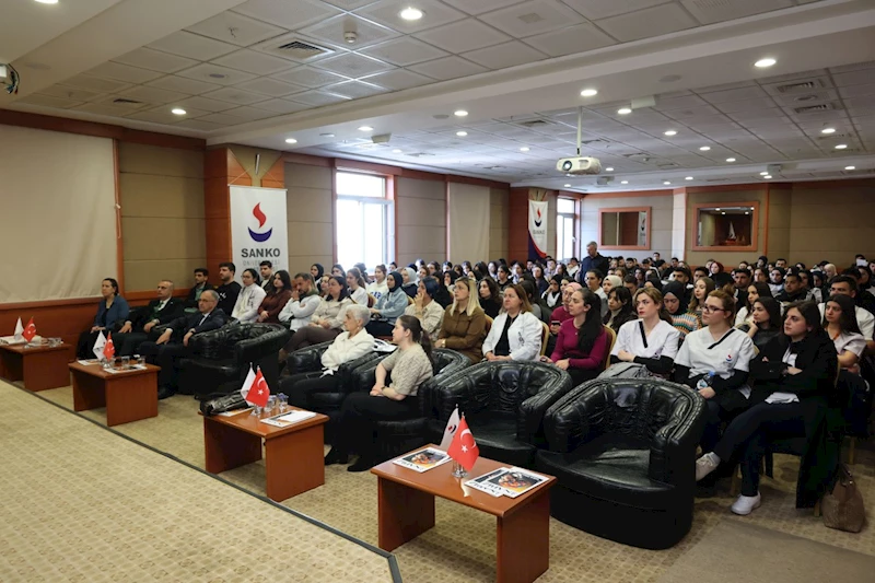 SANKO Üniversitesi’nde ‘Sanat ve Sağlık Bilimi” konulu söyleşi programı düzenlendi 
