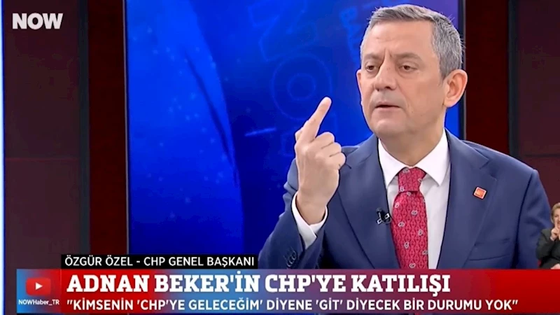 Özgür Özel’den Adnan Beker eleştirilerine yanıt 