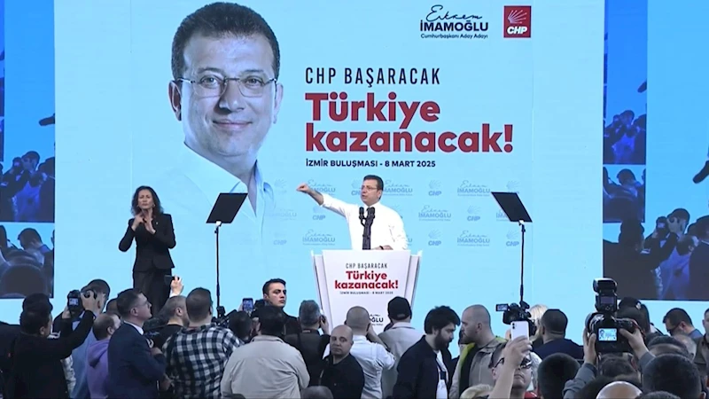 Ekrem İmamoğlu çalışmalarına İzmir’den başladı: 