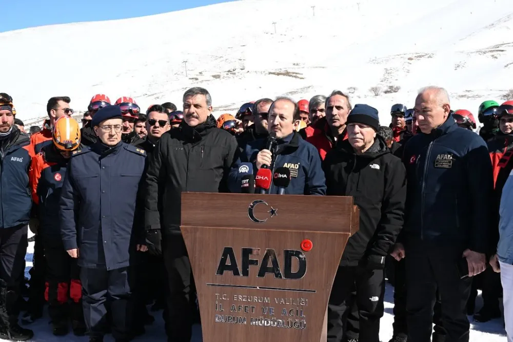 Uluslararası AFAD Kış Tatbikatı Erzurum’da yapıldı