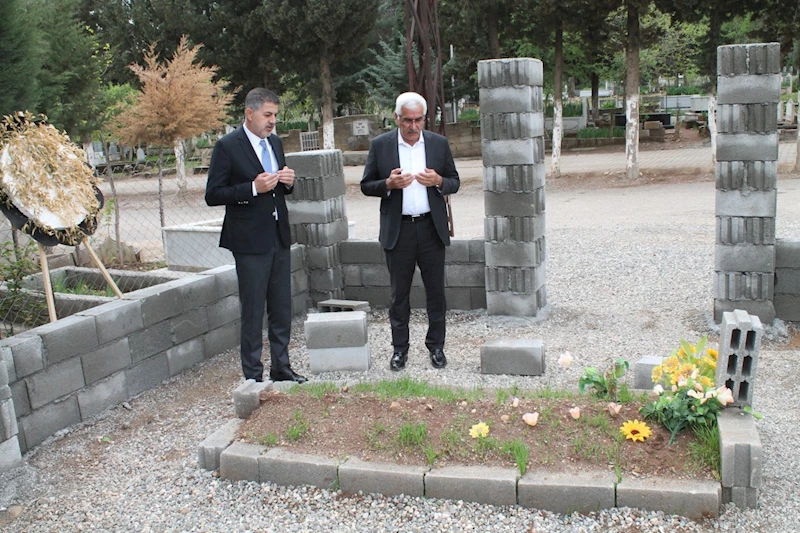 Milletvekili İshak Şan, Kâhtalı Mıçe’yi kabri başında andı 