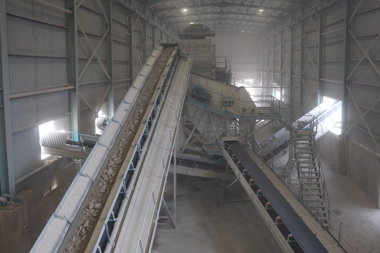 Taş kırma tesisiyle 6 ayda 17 milyon tasarruf sağlandı